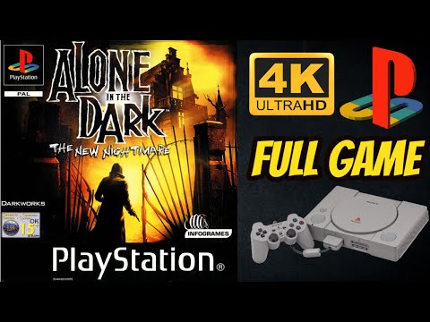 Alone In The Dark: The New Nightmare | Ps1 | 4K60ˢ Uhd| Longplay Walkthrough Full Movie Game