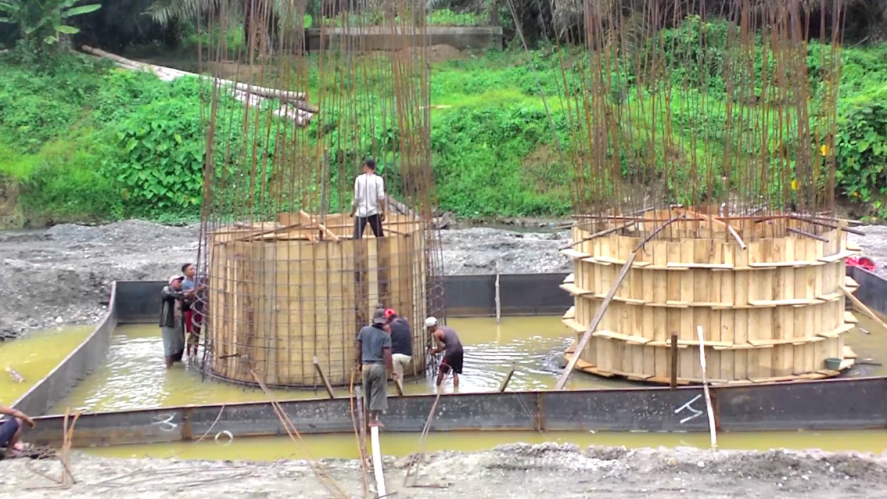 Penulangan jembatan pondasi sumuran  YouTube