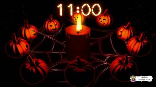11 Minute Timer (No Music) 🎃🕯️ | Dancing Pumpkins Halloween Classroom Countdown