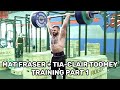 Mat Fraser jerks 415lb training for CrossFit Games [2020 CrossFit Training]