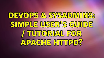 DevOps & SysAdmins: Simple User