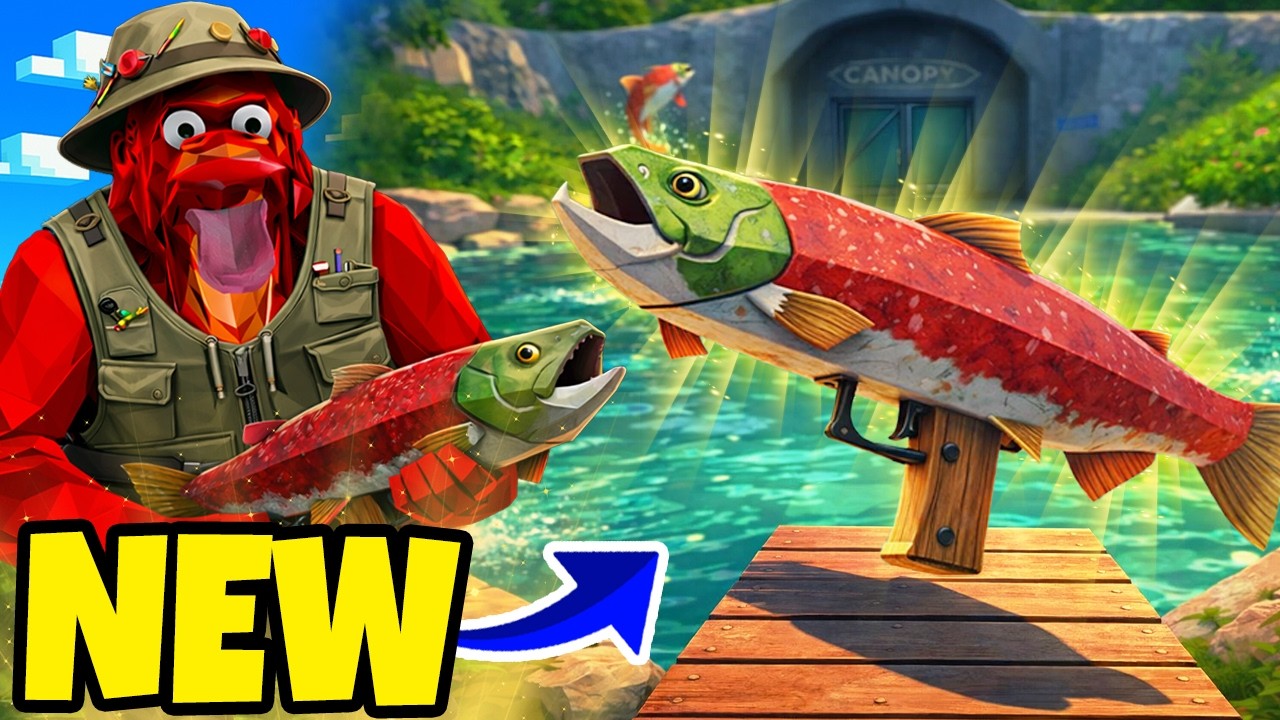 I Tested the NEW SALMON LAUNCHER in Animal Company! (Animal Company VR ...