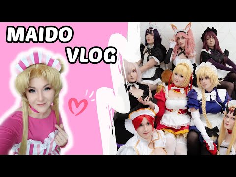 Tańczymy i jemy ciastka w strojach pokojówek 👀 🍰 COSPLAY VLOG 📸