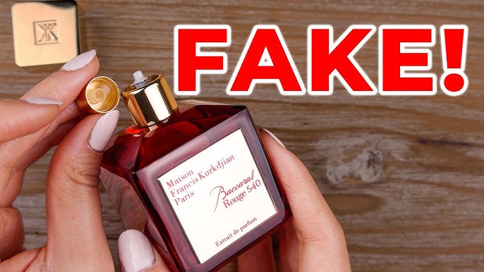 Fake vs Real Baccarat Rouge 540 Francis Kurkdjian Perfume 70 ML
