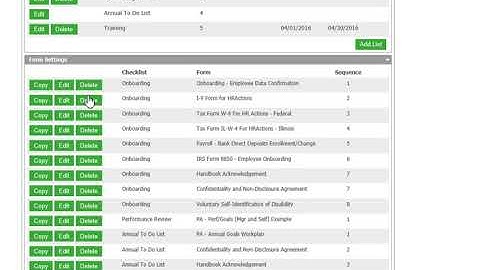 How to Add Forms to HR Actions Dynamic Forms Checklist
