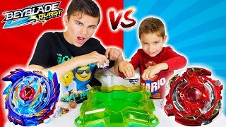 CHALLENGE BEYBLADE BURST ÉVOLUTION entre Frères !