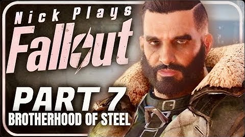 Brotherhood of Steel | Exploring The Wasteland in FALLOUT 4 [Part 7]