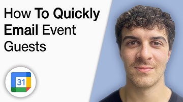 How to Quickly Email Google Calendar Event Guests [2025 Full Guide]