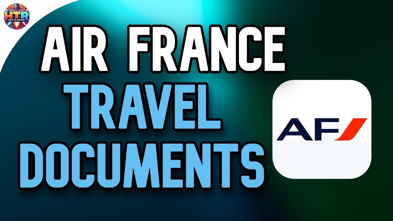 How to Add Travel Documents on Air France - YouTube