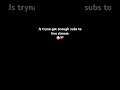 Sub?