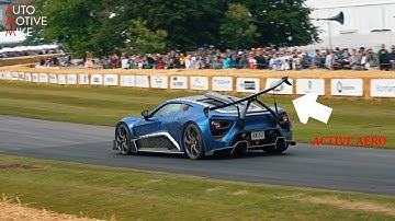 1200HP Zenvo TSR-S with CRAZY Active Aero!