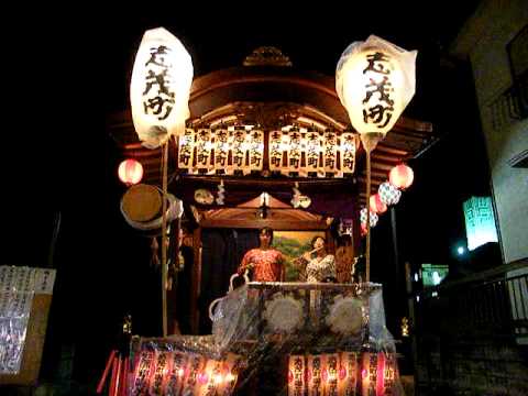 福生八雲神社祭礼　子若＝志茂町囃子連その1