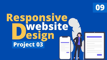 Project 03. Portfolio Website  Design Part 9 ||  Web Development Course