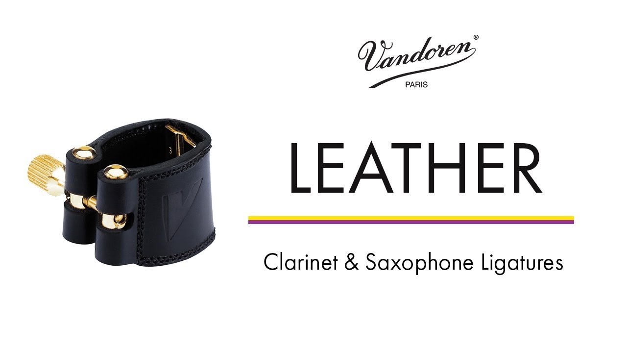 Vandoren Leather Ligature - Vandoren - YouTube