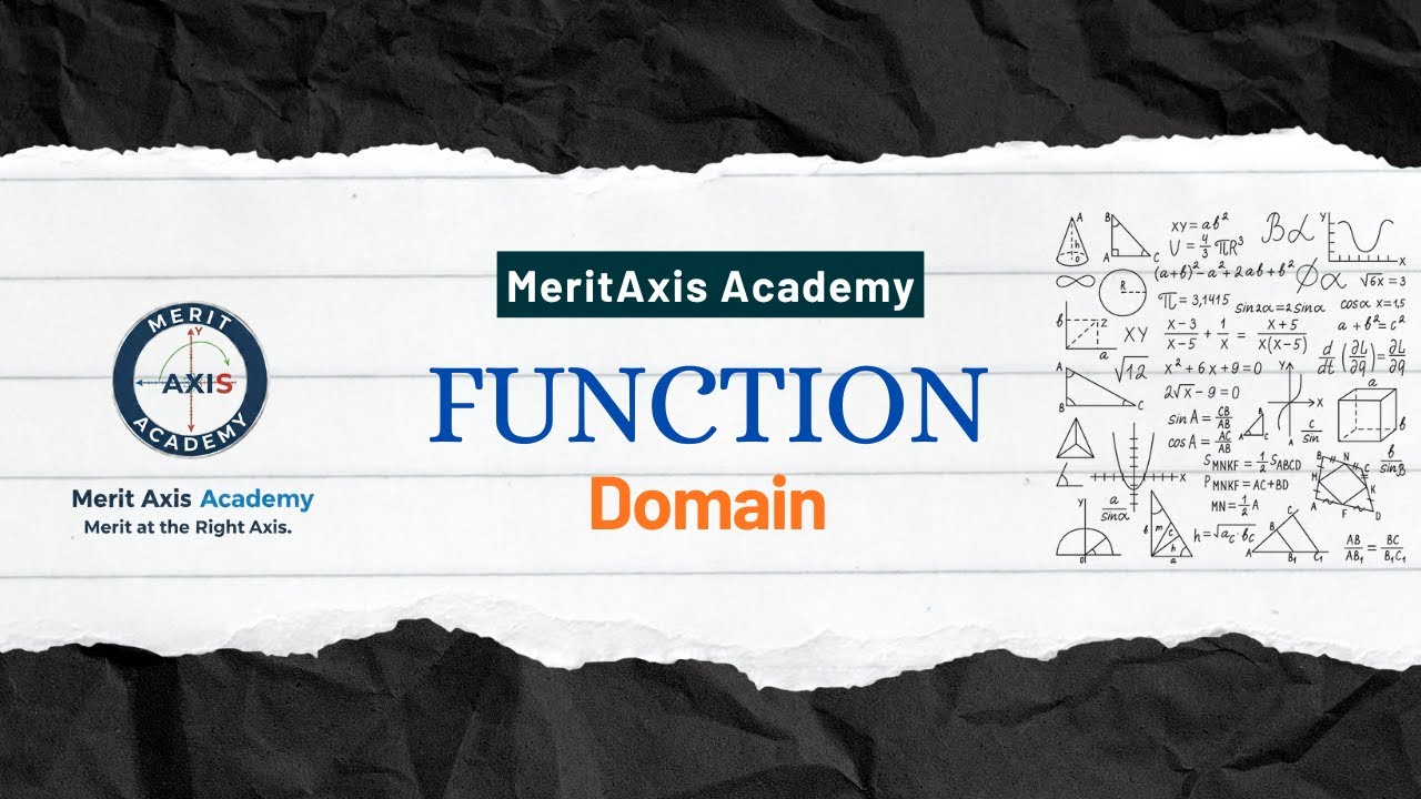Domain of Functions Explained Clearly | JEE Maths |