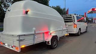 видео: Тюнинг легкового прицепа «Вектор» Комплектация «White Edition» картинка: Тюнинг легкового прицепа «Вектор» Комплектация «White Edition»