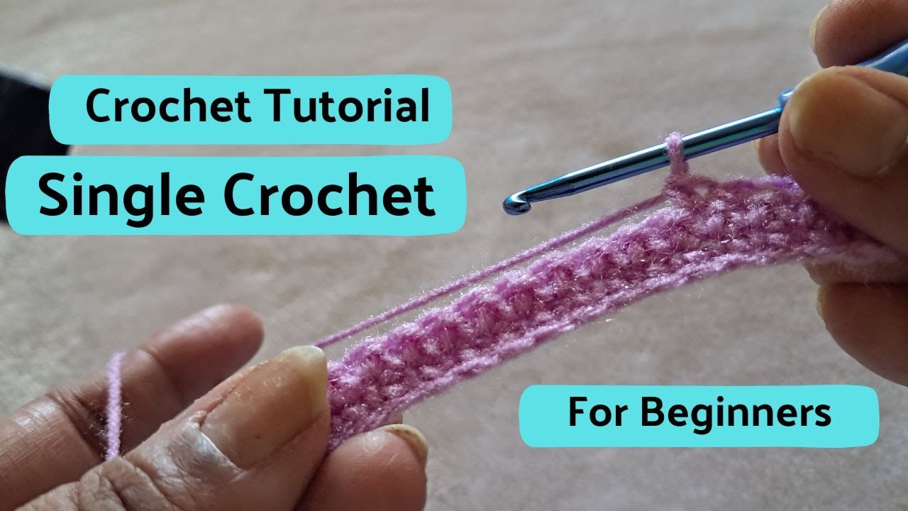 Single Crochet Beginner Workshop – Vintage Arts Inc.