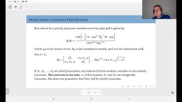 07.08 Multivariate Gaussian Distribution