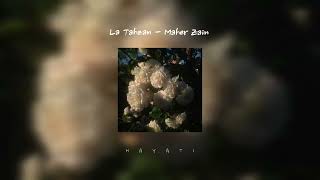 La Tahzan  Maher Zain  Sped Up  Vocals Only 
