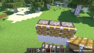 How to make a slushie machine in Minecraft