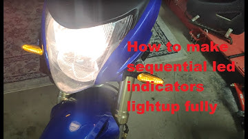 Led sequential indicator FIX - Relay Bypass