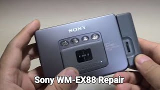 Sony WM-EX88 Repair Cassette Player Walkman - YouTube