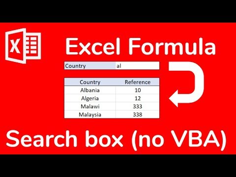 Excel template: Build