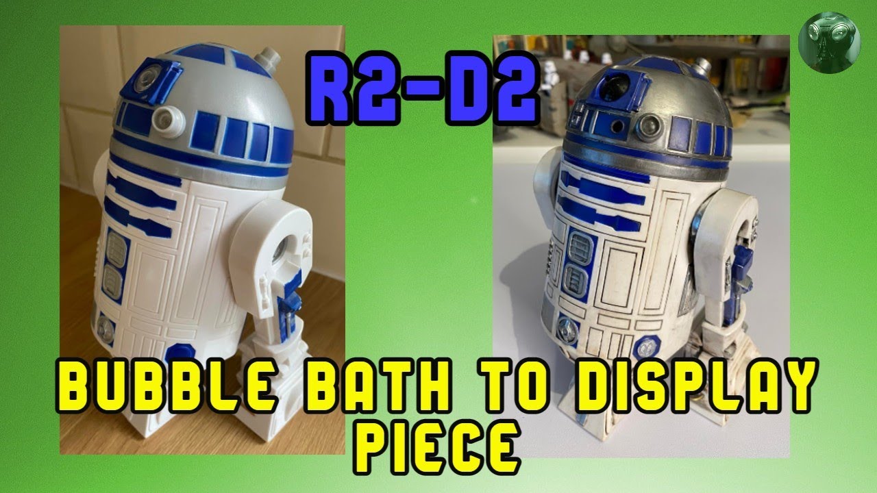 Star Wars R2D2 Bubble Bath Holder to a Hot Toy's Display Piece. YouTube