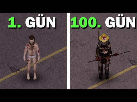 100 Gün Boyunca Hayatta Kalmak | Project Zomboid