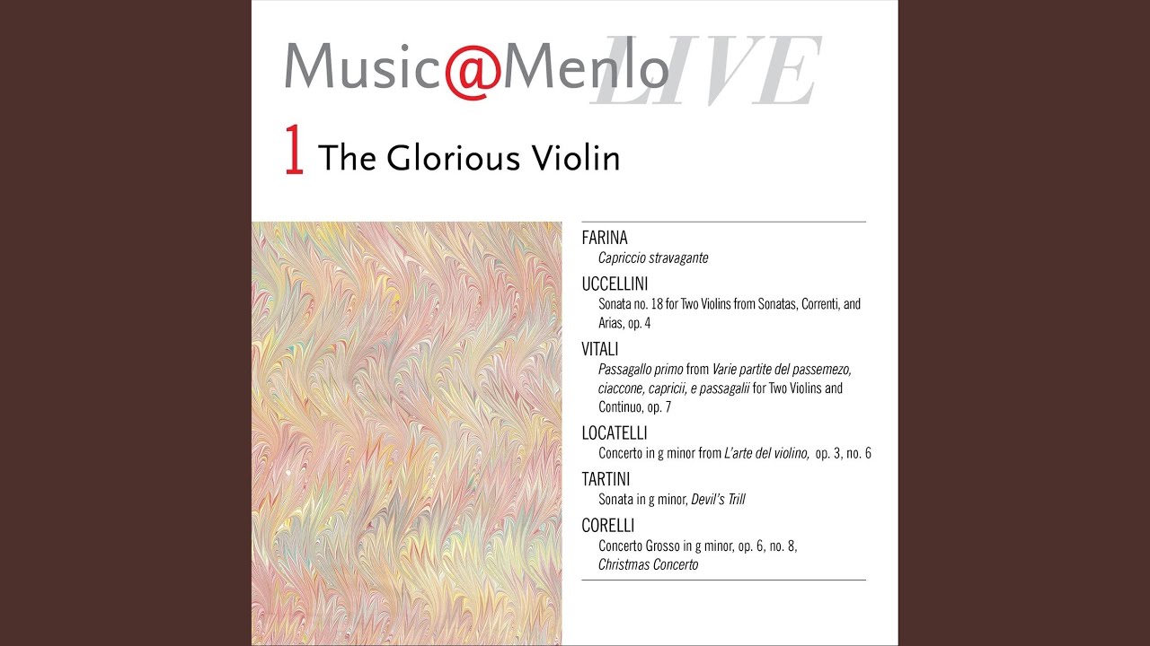 Concerto Grosso in G Minor, Op. 6, No. 8, "Christmas Concerto": II. Allegro (Live)