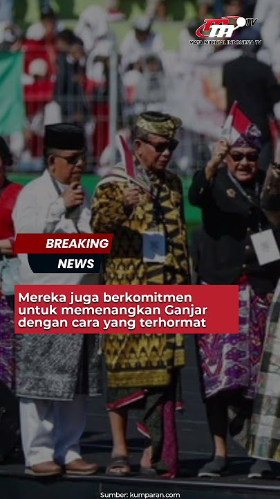 Gelar Silaturahmi, 100 Ribu Relawan Ganjar Gemparkan Stadion Delta Sidoarjo