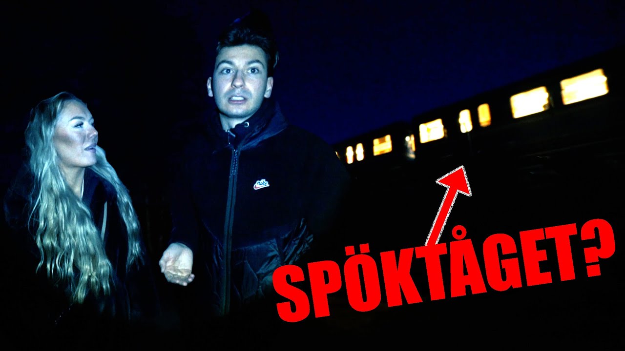 BESÖKER EN ÖVERGIVEN TUNNELBANESTATION PÅ NATTEN! *SPÖKSTATION*