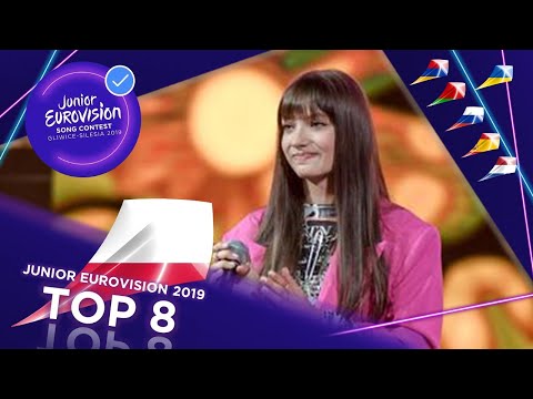 Junior Eurovision 2019 - My Top 8 (New: Poland)