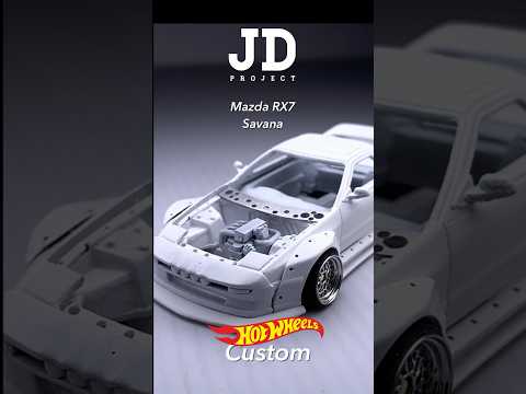 Hotwheels Custom Mazda RX7 Savana