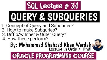 SQL Subqueries | Subqueries in SQL with examples | Nested Queries | How to do Subqueries in SQL