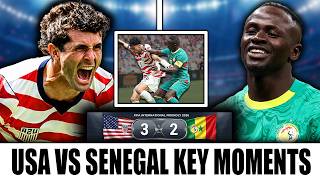 USA vs Senegal Key Moments | FULL Match | Friendly International 2026
