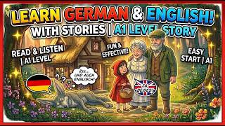 German Learning Story A1 | Little Red Riding Hood for German Beginners