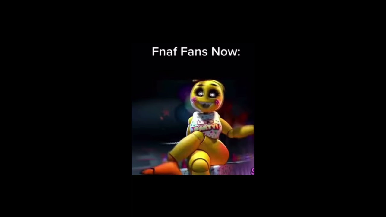 Fnaf fans then vs now
