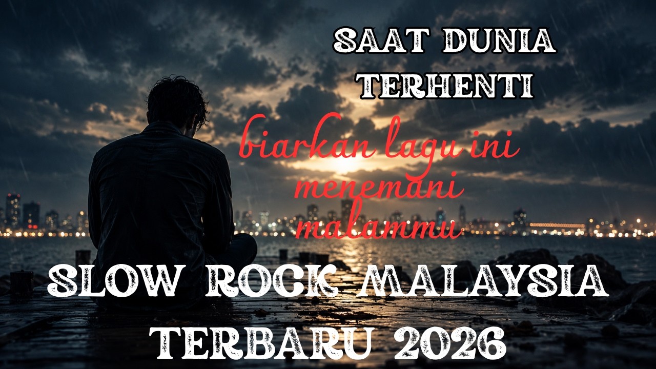 Saat Dunia Terhenti 🌧️ | Slow Rock Malaysia Paling Menyentuh Hati 2026