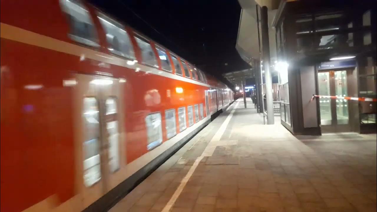 Ausfahrt vom RE2 nach Nauen BR 182+Dostos YouTube