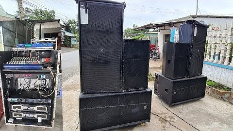 Setup pa260 Chống hú Cho dàn nhạc sống e duy An Thạnh bến lức || Âm thanh kẹo kéo