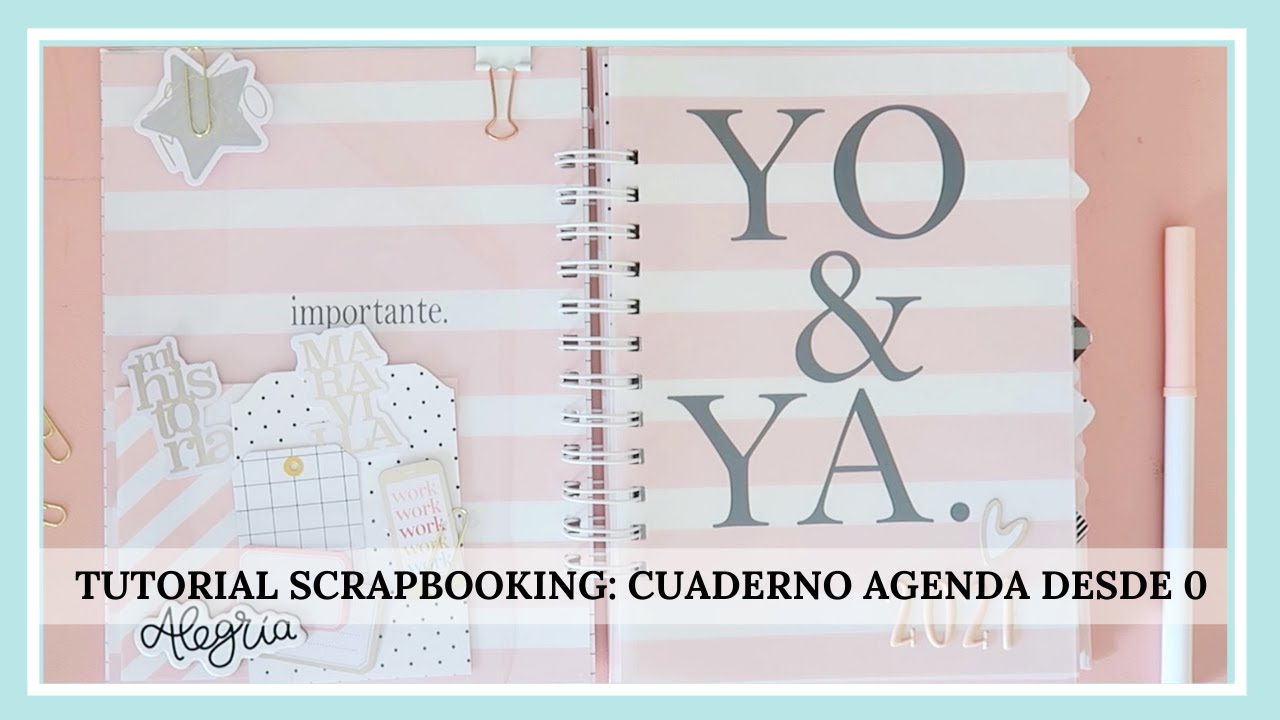 Scrapbooking: todo lo que necesitas para personalizar tus cuadernos