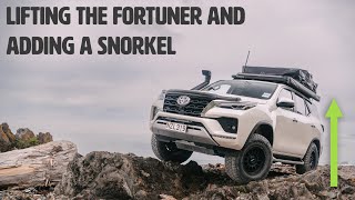 EFS suspension lift + Safari Snorkel install - Episode 5, 2022 Toyota Fortuner Build