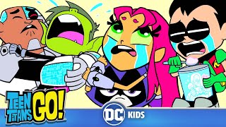 Cry Babies!  | Teen Titans Go! | @dckids