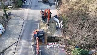 Baustelle Erkelenzer Stre In Wenberg Wird Etwas Später Fertig