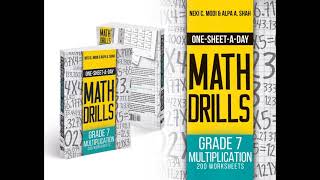 One Sheet A Day Math Drills