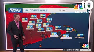 Weather forecast: More warmth on Friday