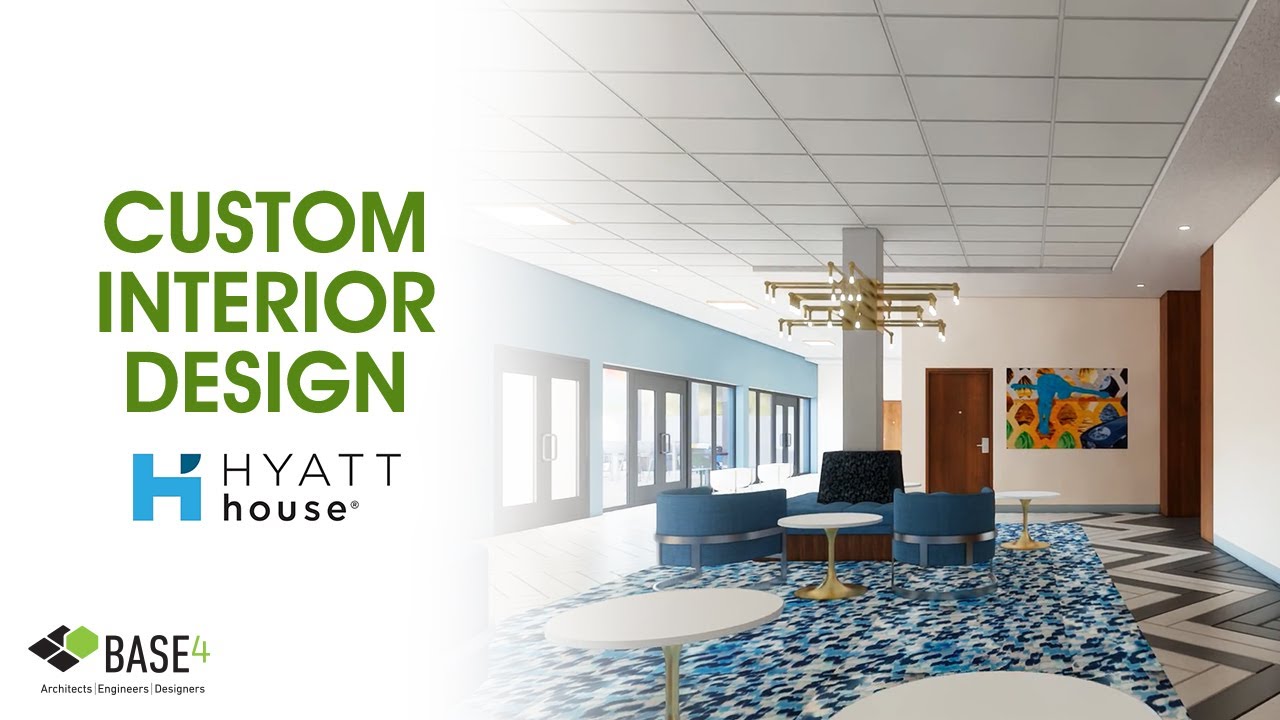Custom Interior Design Hyatt House Hotel - YouTube