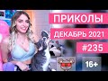 😂 ЛУЧШИЕ ПРИКОЛЫ ДЕКАБРЬ 2021 | Я РЖАЛ ДО СЛЕЗ | Выпуск №235