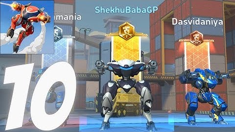 Mech Arena - Gameplay Walkthrough Part 10 - 5vs5  (Android, iOS)